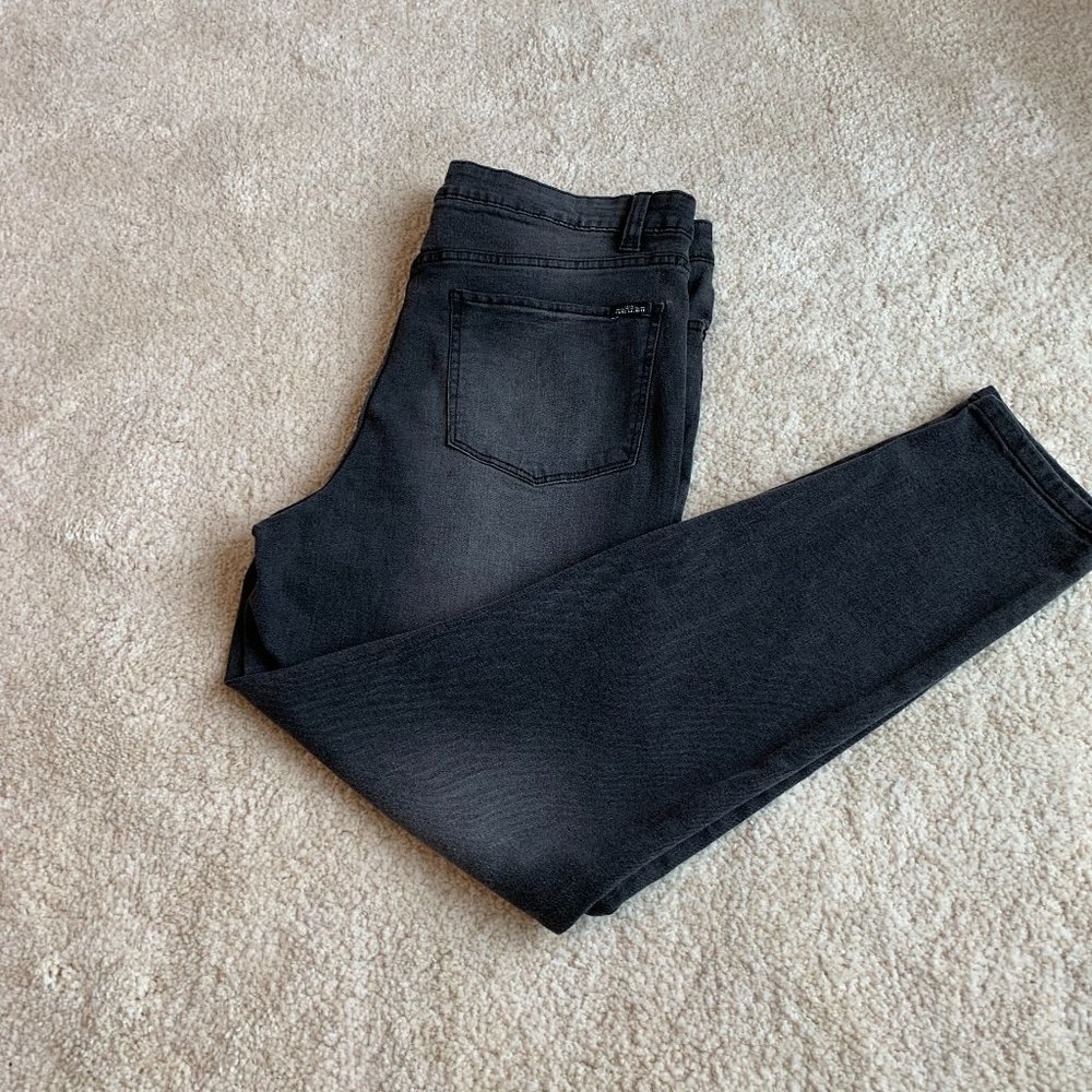 Core Life Black Jeans, Skinny Fit, Size 14